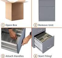 Amazon.com: NuSparc 2 Drawer Locking Filing Cabinet | Pre ...
