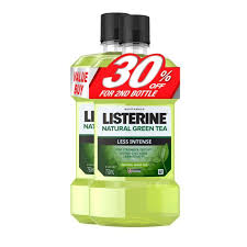 I think he was referring to simultaneously. Listerine Green Tea 750ml Pack Of 2 Mouthwash Oral Care Personal Care