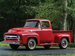 Image result for Red 1956 Truck