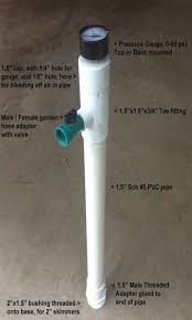 Check the strainer pot of your pump. How To Build A Pool Plumbing Pressure Testing Stick Intheswim Pool Blog