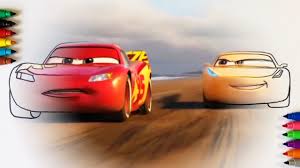 Click the lightning mcqueen from cars 3 coloring pages to view printable version or color it online (compatible with ipad and android tablets). Cars 3 Lightning Mcqueen With Cruz Ramirez Coloring Pages For Children With Color Kids Tv Youtube