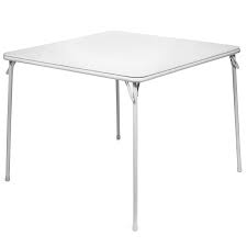 Amazon Com Xl Series Square Folding Card Table 38 Easy To Use Collapsible Legs For Portability An Coffee Table Legs Metal Diy Furniture Easy Simple Table