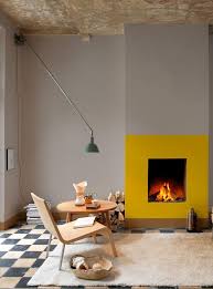 Fireplace Color Ideas Turn A Dark Dreary Fireplace Into A Bright Modern Home Decor Fireplace Design Home