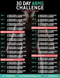 30 Day Arm Challenge Workout 30 Day Fitness Challenges 30 Tage Fitness Herausforderung Fitness Herausforderungen 30 Tage Fitness