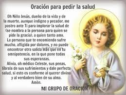 Resultado de imagen de oracion para los enfermos