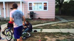 Epic Bike Jump Fail Over Into Barbeque Grill Into Faceplant Youtube