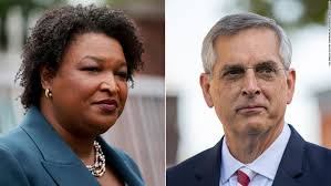 Brad Raffensperger dismisses Stacey Abrams' concerns over election  accessibility