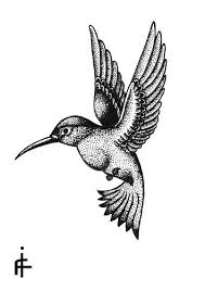 Explore creative & latest hummingbird tattoo ideas from hummingbird tattoo images gallery on tattoostime.com. Good Dotwork Hummingbird Tattoo Design Tattooimages Biz Stippling Art Pointillism Tattoo Dotted Drawings