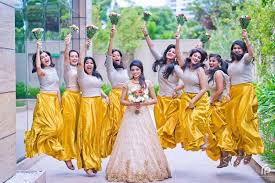 Pin By Hirva Bhatt On Wedding Indian Bridesmaid Dresses Bridesmaid Photoshoot Bridal Photography