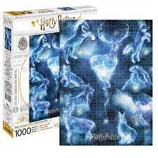 Beoordeel noble collection harry potter jigsaw puzzle gringotts bank escape. Harry Potter 1 000 Piece Puzzle Patronus Image At Mighty Ape Nz