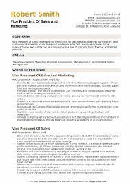 This has much the same aims by outlining job talents. Vice President Of Sales Resume Samples Qwikresume
