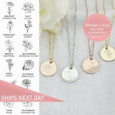 Check spelling or type a new query. Birth Month Flower Necklace Birthday Gift Custom Birth Month Etsy Monat Blumen Brauch