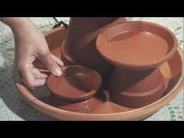 Terra Cotta Fountain How To Build Menards Tabletop Water Fountain Diy Water Fountain Indoor Water Fountains