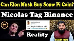 Pi Network Nicolas Tweet And Tag Binance Elon Musk Invest In Pi Coins In 2021 Investing Online Earning Networking