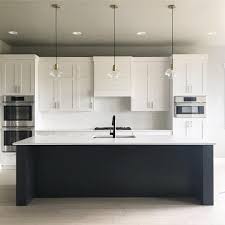 Black And Blue Burlington Ma A Black White Minimalist Dream Featuring Our Kyla Design Laurenjsmyth Kitchen Design Modern Kitchen Design Home Decor Kitchen