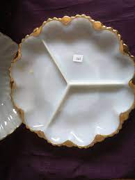 The hocking glass company was founded in 1905 by isaac jacob (ike) collins in lancaster, ohio, and named after the hocking river. 1950s Ah Or Anchor Hocking White Milk Glass Deviled Egg Plate Fire King 3 Part Divided Dish Free Shipping Milk Glass White Milk Glass Milk Glass Collection