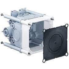 The flush mounted junction boxes are designed to be installed flush with the finished floor level. Flush Mounted Junction Box 150mm For Flexible Corrugated Plastic Conduits Krfg Junction Casings And Accessories Concrete Constructions Electrical Installation Products Kaiser Elektro