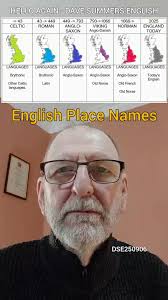 Learn English. The history of English. English place names. DSE250906.  #learnenglish #historyofenglish #davesummersenglish