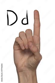 Huge collection, amazing choice, 100+ million high quality, affordable rf and rm images. Alphabet For Deaf Mutes People With Hand Gestures And A Number Letter On A Background Stock Photo Adobe Stock