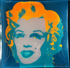 ANDY WARHOL Rosenthal MARILYN Glasteller 30x30, limit. Schachtel, SUPER  GESCHENK