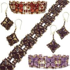 Deb Roberti S Around The Beading Table Earring Patterns Bracelet Patterns Beaded Bracelet Patterns