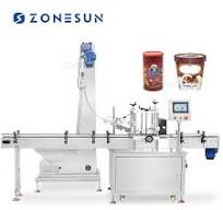 Pail Bucket Lid Pressing Machine With Lid Feeder