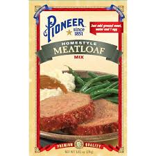 Made with mccormick herbs & spices, and no artificial flavors or added msg*, so you know that you are serving your family the very best. Pioneer Brand Homestyle Meatloaf Mix Shop Spice Mixes At H E B