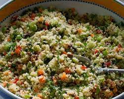 Bring the water, lemon zest, 3 tablespoons of the oil, the remaining salt, cayenne, and herb stems to a boil over high heat. Minty Couscous Up Your Salad Game Mother Would Know