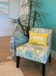 Unfollow anna griffin craft to stop getting updates on your ebay feed. Blue Turquoise Yellow Florida Home Decor On Anna Maria Island Coastal Decor Ideas Interior Design Diy Shopping