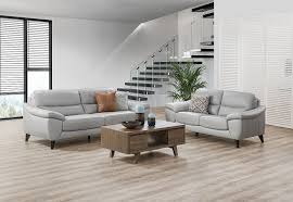 Look no further than value city furniture. Light Grey Cohen Leather Sofa Pair Amart Furniture