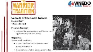 Secrets Of The Code Talkers The Warrior Tradition Pbs Learningmedia