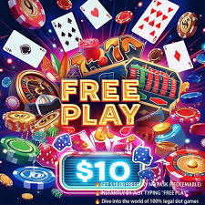 🔥GET $10.00 FREEPLAY NO TASK (REDEEMABLE) 🔥INSTANTLY BY JUST TYPING "FREE  PLAY" 🔥 Dive into the world of 100% legal slot games, ☘️Every spin can be  a win for you. 💥 Don't