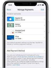 App store & itunes gift cards cannot be used to pay for goods and service outside of itunes & the apple app store, beware of someone asking you to purchase an itunes gift card to pay for other things. Payment Methods That You Can Use With Your Apple Id Apple Support Ph