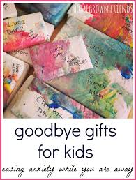 What is a good sample farewell speech for a boss? Goodbye Gifts For Kids Easing Anxiety While You Are Away Homegrown Friends