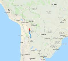 Bolivia rompe relaciones diplomáticas debido a la utilización por chile de las aguas del río lauca. Border Crossing Argentina To Bolivia And On To Tupiza Image Earth Travel