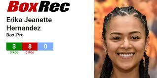 BoxRec: Erika Jeanette Hernandez