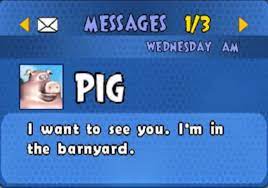 Reactions Pa Twitter Barnyard Pig Messages I Want To See You I M In The Barnyard