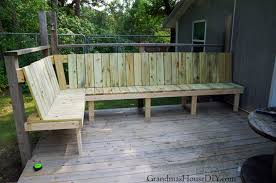 Say hello to the perfect place to ponder or entertain outdoors. Outdoor Bench For Our Deck Diy Wood Working Project Tutorial