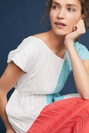 Mara Hoffman Barbara Colorblocked Dress