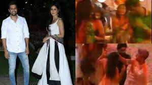 In the picture, which has now gone viral, fans spotted vicky kaushal. Vicky Kaushal And His Rumoured Girlfriend Katrina Kaif Have A Blast At A Holi Bash Viral Videos Out Filmibeat