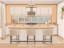 Welcome to the sims resource! Mini Simmer S Farmhouse Kitchen