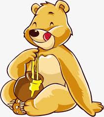Bear Eat Honey Bear Vector Bear Honey Png Transparent Clipart Image And Psd File For Free Download Bear Sketch Bear Honey Bear