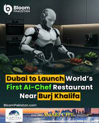 Bloom Pakistan | Dubai to Launch World's First AI-Chef Restaurant Near Burj  Khalifa Read More: https://bloompakistan.com/ #BloomPakistan @dubai  Dream... | Instagram