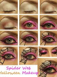 easy spider web eye makeup saubhaya