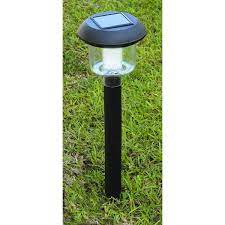 Solar Led Matte Black Pathway Lights 4 Pk Solar Lights Best Solar Lights Solar Led