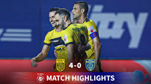 This performance currently places kerala blasters at 10th out of 11 teams in the indian super league table, winning. Highlights Hyderabad Fc 4 0 Kerala Blasters Match 96 Hero 2020 21 Youtube