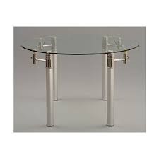 How big is a glass top dining room table? Torino 4 6 Seater Round Glass Extending Dining Table Oak Furniture King