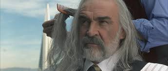 Sean Connery The Rock The Rock Film Movie Long Gray Hair