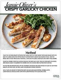 Jamie Oliver S Crispy Garlicky Chicken Jamie Oliver Recipes Quick Dinner Chef Jamie Oliver