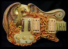 Amazing Hand Carved Guitars Impact Lab Electric Guitar Guitar Guitar Art
